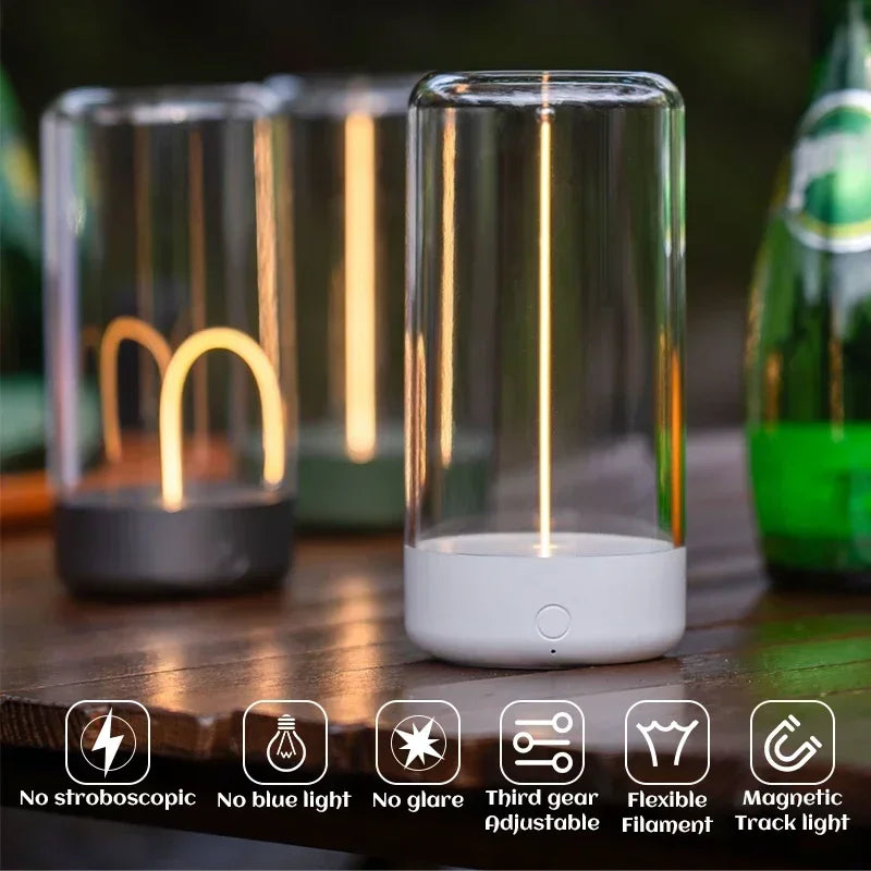 Quantum wire ambient magnetic light