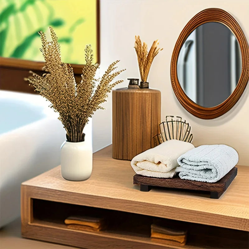 Retro Wooden Tray