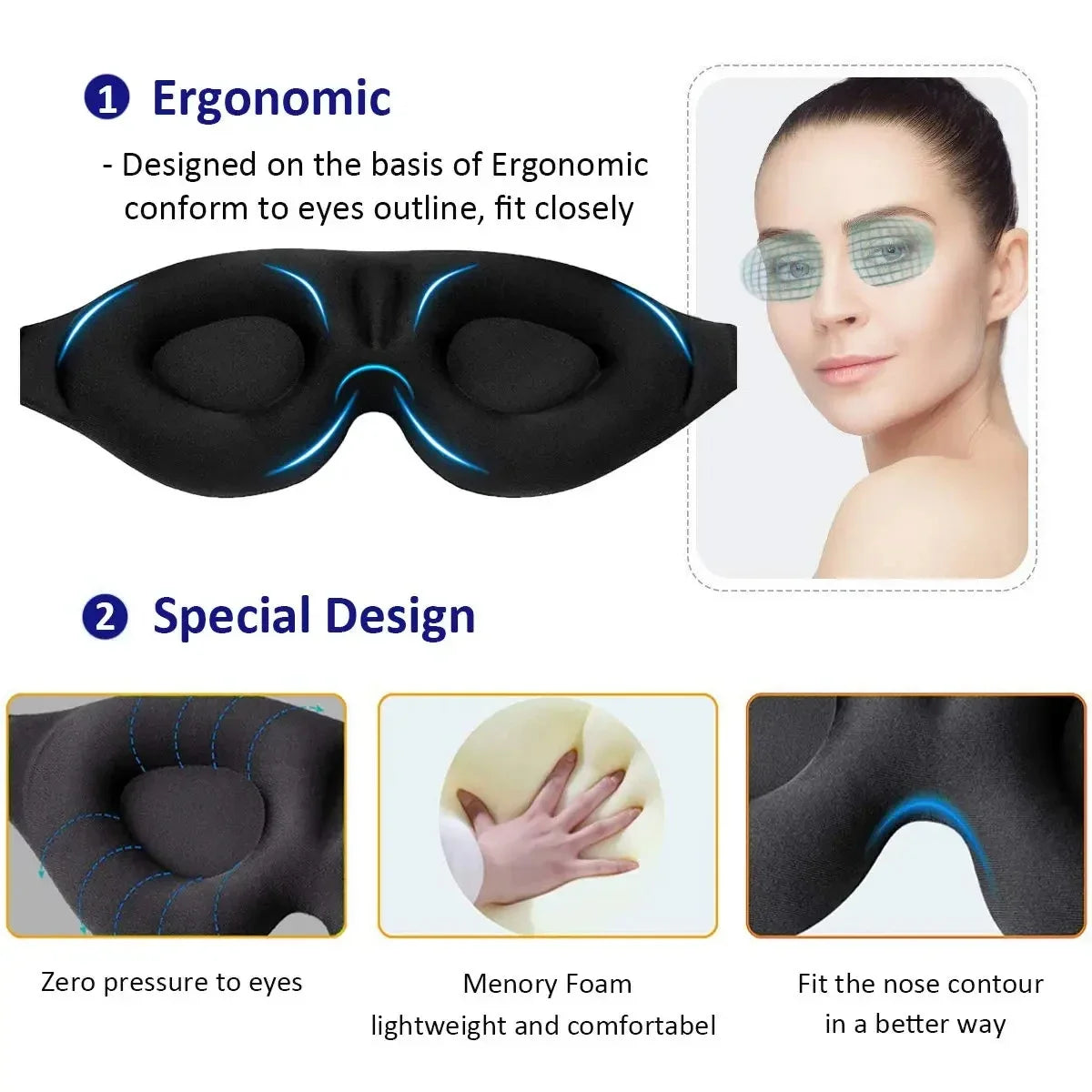 Eye Mask 3D