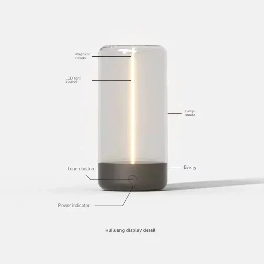 Quantum wire ambient magnetic light