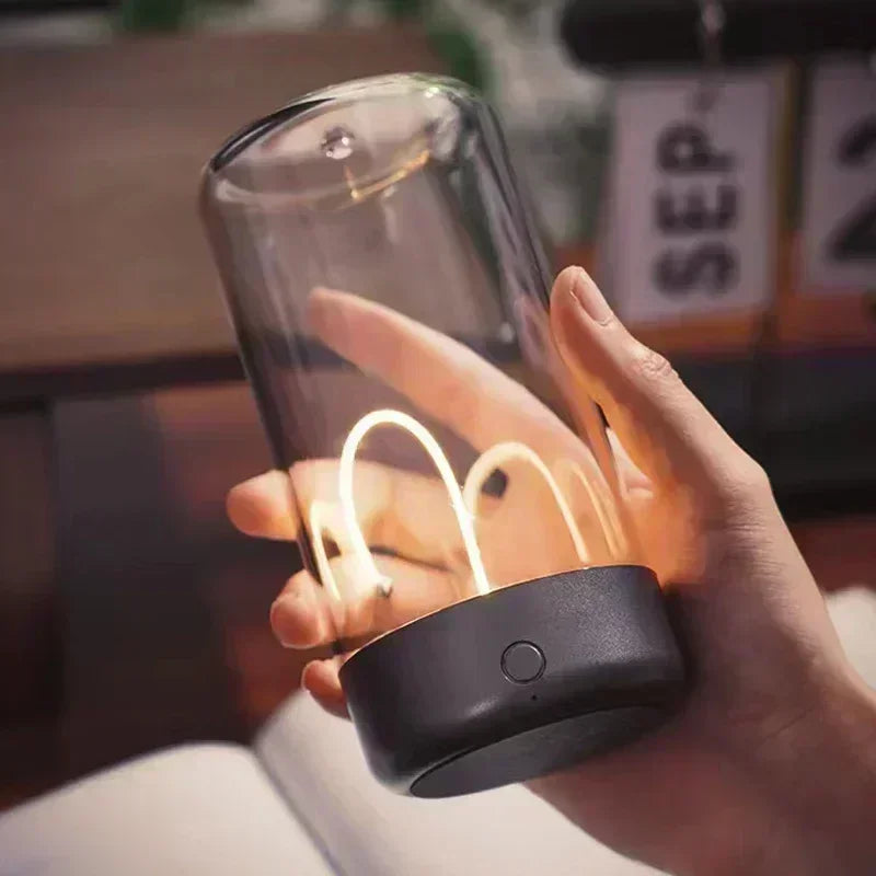Quantum wire ambient magnetic light