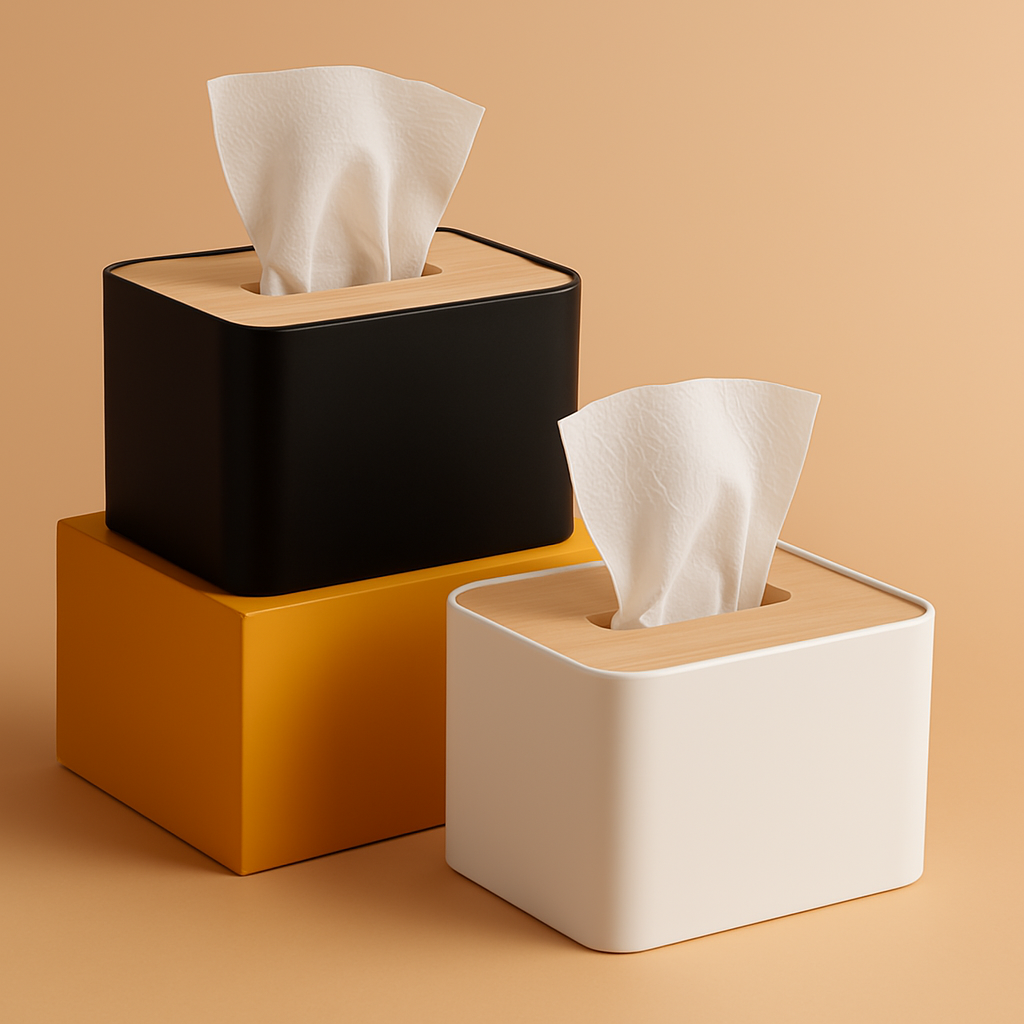 Bamboo Tissue Box