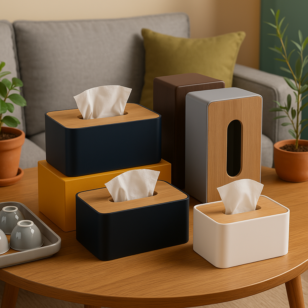 Bamboo Tissue Box