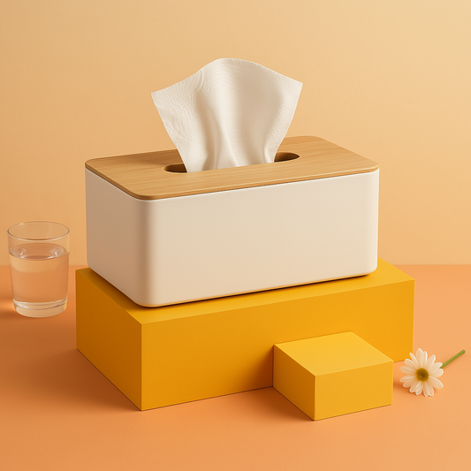 Bamboo Tissue Box