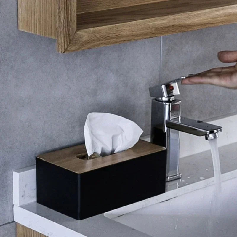 Bamboo Tissue Box