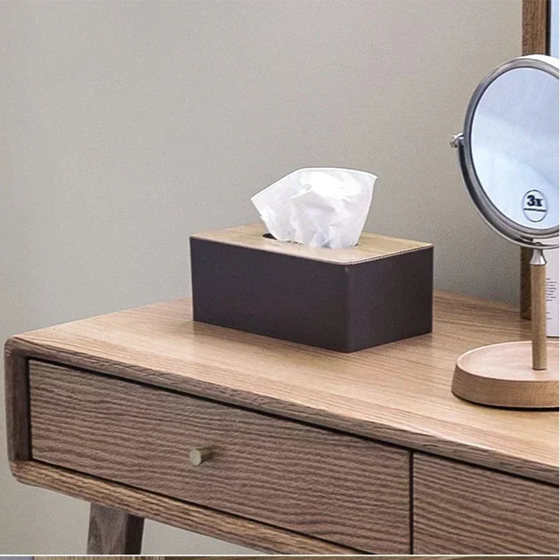 Bamboo Tissue Box