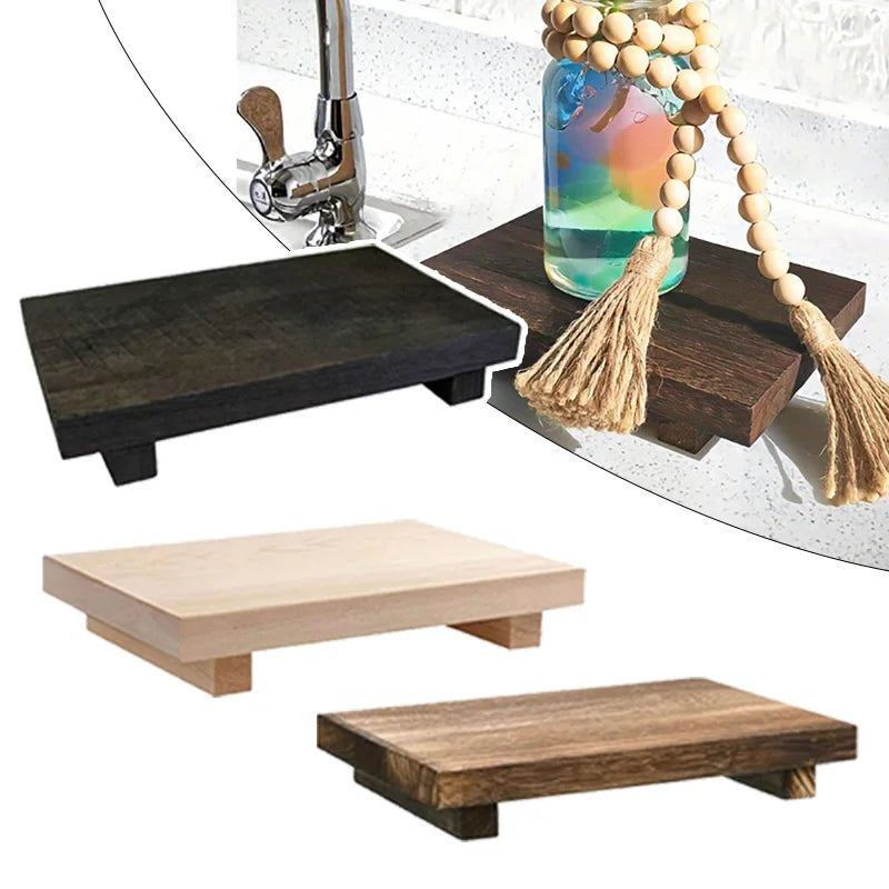 Retro Wooden Tray